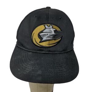 MLB Minor Leagues Charlotte NC Knights Hat OSFM Embroidered Logo Black